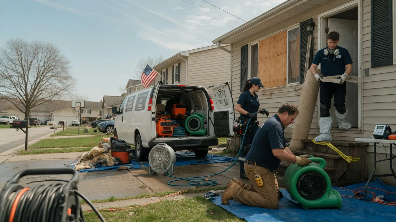 Water Damage Restoration in Oakville, CT near me